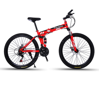 Nouveau Vélo Pliant 26 Pouces VTT Tout Suspendu Pliable en Alliage d'Aluminium