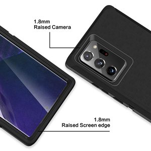Custodia Protettiva Robusta Defender <span class=keywords><strong>a</strong></span> 3 Strati in Gomma e PC per <span class=keywords><strong>Samsung</strong></span> Galaxy Note20 Ultra <span class=keywords><strong>10</strong></span> Plus 9 8 - Product Image 3