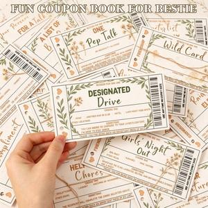 Carnet de coupons personnalisé OEM pour la Saint-Valentin avec étiquette privée pour bijouterie - Product Image 2