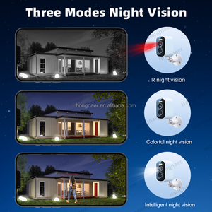 Hongnaer 3MP di rilevamento del movimento Smart HD sorveglianza Wireless IP Camera ICSee sicurezza WiFi esterno CCTV batteria a basso consumo fotocamera - Product Image 4