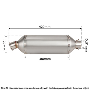 Cho YAMAHA tenere700 T700 xe máy ống xả thoát hệ thống sửa đổi thép không gỉ giữa liên kết ống kết nối Muffler dB <span class=keywords><strong>Killer</strong></span> - Product Image 2