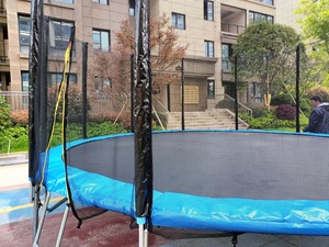 2022 fabricant vente en gros de <span class=keywords><strong>trampoline</strong></span> de sport de 6 à 16 pieds, parc d'extérieur pour enfants certifié CE EN71, bon marché - Product Image 4
