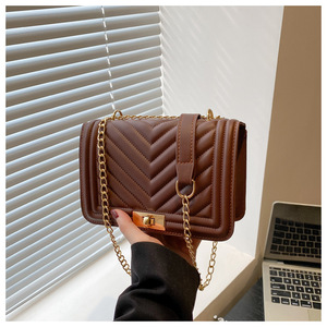 Borsa a tracolla da donna 2026 estiva alla moda tinta unita casual impermeabile con cerniera facile da abbinare pratica piccola quadrata per il pendolarismo - Product Image 6