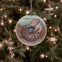 Ornements de boule de Noël imprimés UV personnalisables ornements d'arbre en verre pour la fête de Noël pour la décoration intérieure festivités de bureau