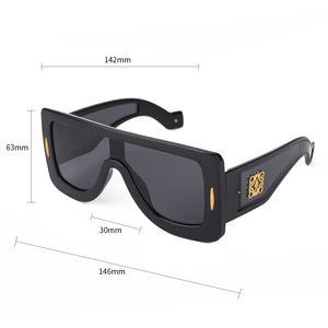 Nouvelles <span class=keywords><strong>lunettes</strong></span> de soleil rétro personnalité mode <span class=keywords><strong>lunettes</strong></span> d'avant-garde super cool senior sens <span class=keywords><strong>lunettes</strong></span> de soleil carrées hommes <span class=keywords><strong>BO</strong></span> 86951 - Product Image 6