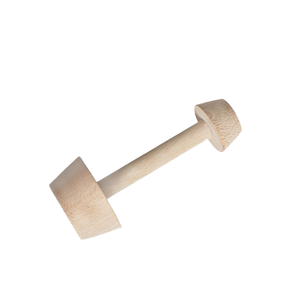 Molde cilíndrico de madera ecológico de doble cara para fondant y pastel con empujador de repostería de Moshang - Product Image 3