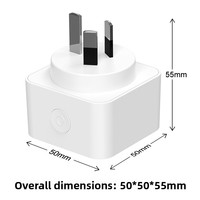 Prise intelligente Tuya WiFi avec commande vocale, programmation à distance, prise connectée Zigbee compatible avec le micrologiciel ESP32-C3, prise intelligente pour hôtel, bronze phosphoreux AC