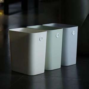 Mảnh khảnh Nhựa Chất Thải <span class=keywords><strong>Bin</strong></span> Cho Phòng Tắm Phòng Ngủ Nhà Bếp Phòng Khách Văn Phòng Cố Định Lỗ Tiết Kiệm Không Gian Hẹp Thùng Rác Có Thể Phát Hiện Khoảng cách - Product Image 3