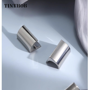 Pvd镍隐形把手/厨柜储物把手抽屉拉厨柜门拉家具把手五金 - Product Image 5