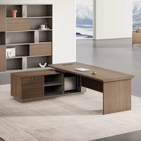 Bureau de direction E0, bureau du président, bureau simple et moderne pour manager/superviseur, mobilier de bureau luxueux et élégant