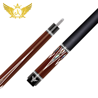 JK-XQ-1JK Persephone Queue de billard haut de gamme entièrement incrustée, fût en carbone T800, 12,4 mm, conique professionnel, JK Billiard Cue Stick Pool Cue