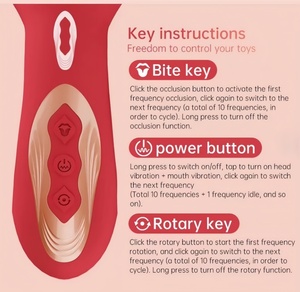 Hot Sale Oral Sex Toy Box <b>Vibrating</b> Big Mouth Adult G Spot Massage Rose <b>Vibrator</b> Female Coup LesSex Toys G Spot Female - Product Image 5