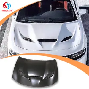 Honghang Manufacture Auto Accessories Front Engine Hood Pack Widebody Scoop Redeye Demon Hood Cover Charger 2015 2021 for Dodge