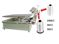 Fils à coudre de haute qualité 100% fil à coudre en polyester 20/3 30/3 40/3 pour le quilting et la broderie