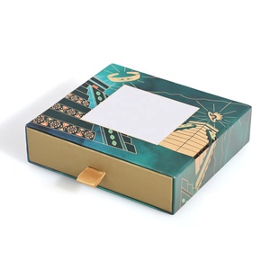 Eco Friendly Personalized Jewelry <b>Box</b> Custom Logo Sliding Drawer Paper Cardboard <b>Gift</b> <b>Box</b> for Rings Necklace Bracelet - Product Image 2