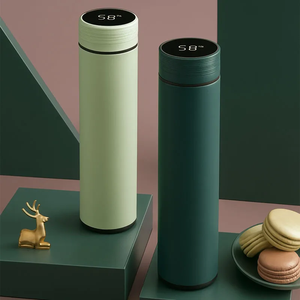 High-Quality 316 <b>Stainless</b> <b>Steel</b> Smart Thermos Insulated Tea and Water Separation <b>Cup</b> for Men Women Best Christmas Gift - Product Image 1