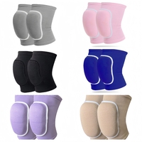 Commandes Mixtes Équipement de Protection Genouillères Souples Respirantes en Nylon pour Volley Danseurs Yoga Lutte Course Cycli