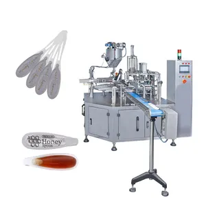 KV Automatic Feeding spoon And Filling Honey Spoons Packing Machine