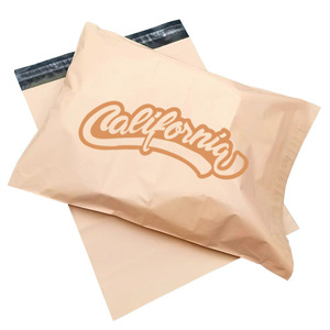 ถุงไปรษณีย์แบบมีหูหิ้ว ทนทานต่อการฉีกขาด สำหรับเสื้อผ้า ถุงโพลีสีพาสเทลสำหรับบรรจุภัณฑ์ ย่อยสลายได้จากพืช - Product Image 5