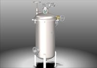 Filtre à jus de vin Machine sanitaire liquide à haute viscosité SUS304 316L acier inoxydable filtre autonettoyant automatique à ouverture rapide