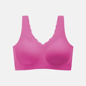 Reggiseno Push Up senza cuciture di alta qualità per donna senza schienale senza fili reggiseno comodo personalizzato