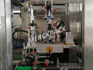 Nhà Máy Giá Tự Động Tốc Độ Cao Gấp Đôi Đầu Chai Cơ Thể Và Nắp Hơi Nước Sưởi Ấm Thu Nhỏ Chai Tay Áo Ghi Nhãn Máy - Product Image 3