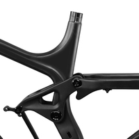 Cadre de vélo tout-terrain en carbone BSA 29 pouces, modèle