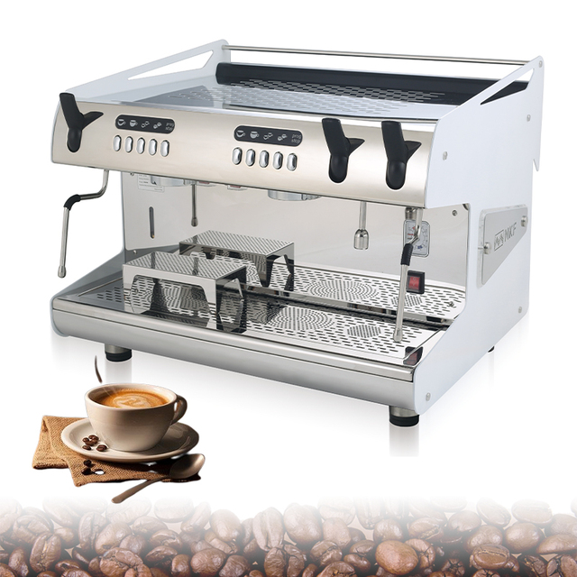 Commercial Double-head 14L Dual Copper Boiler Espresso Machine 9 bar Rotary Pump Automatic Coffee Machine Coffee Maker for Club