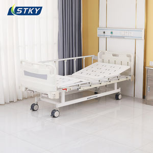 STKY Économique 2 Manivelles 2 Fonction Réglable Manuel Patient Soins Infirmiers Médicaux Lit D'hôpital - Product Image 6