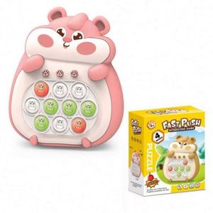 Handheld Autistic Children's Fidget Toys Set PVC Silicone Squeeze <b>Game</b> Console Stress Bubble Sensory Pop Targeted Sensory - Product Image 1