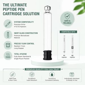 Cartouche en verre vide pour injection par stylo de 1,5 ml, 3 ml, 5 ml – Flacon médical en verre à vendre - Product Image 3