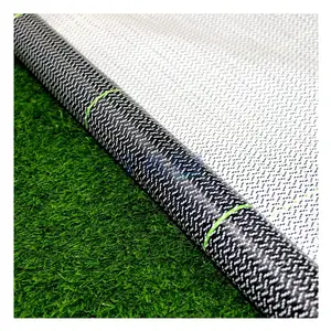 HYY supplier 100% new material PP woven weed mat roll fabric 1x100m