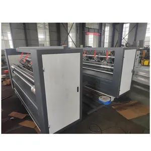 Eco-friendly carton box slitter scorer machine corrugated cardboard thin blade slitting creasing machine