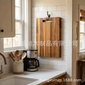 Tabla de cortar de madera de 91 cm de largo, diseño plegable para uso en cocina y exteriores - Product Image 3