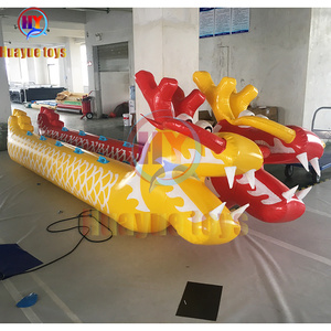 Jeu de <span class=keywords><strong>bateau</strong></span> dragon gonflable de jeu de construction d'équipe extérieure pour le dragon gonflable durable <span class=keywords><strong>adulte</strong></span> - Product Image 2