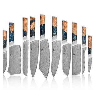 Coltello artigianale Kiritsuke da 8 pollici forgiato a mano 67 strati in acciaio damasco coltello GYOTU - Product Image 4