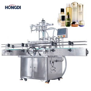Machine de remplissage automatique haute précision pour liquides cosmétiques, crèmes pour le visage, laits corporels, boissons et produits chimiques, en métal/verre, directement de l'usine - Product Image 1