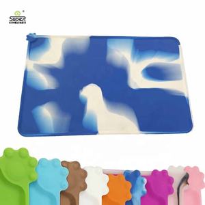 Alfombrilla antideslizante para comida de perros y gatos, estera de silicona para comida de grado alimenticio para mascotas pequeñas, suministro de fabricante - Product Image 4