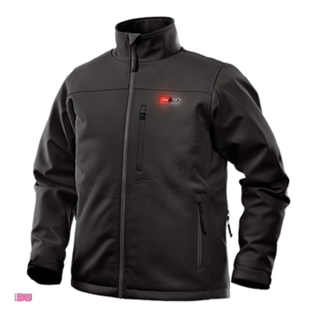 BOWINS Wholesale Winter Carbon Fiber Softshell Heated Waterproof Jacket