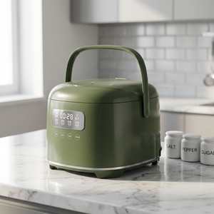 Wholesale Square Shape 3L Multi-Cooker Rice Cooker Smart Kitchen With Non-Stick Bowl Modern Touch Interface LED Display an - Product Image 1