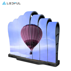 P3 P4 Ngoài Trời Linh Hoạt <span class=keywords><strong>LED</strong></span> Video Wall Màn Hình Panels Đầy Đủ Màu 4K HD Flex <span class=keywords><strong>LED</strong></span> Hiển Thị - Product Image 1