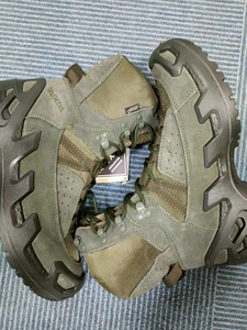 Bottes de randonnée en daim vert TSB07 - Product Image 2