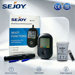 Sejoy 0,6/5 segundos Dispositivos <span class=keywords><strong>de</strong></span> monitoreo <span class=keywords><strong>de</strong></span> diabetes Máquina <span class=keywords><strong>de</strong></span> prueba <span class=keywords><strong>de</strong></span> azúcar en sangre - Product Image 1