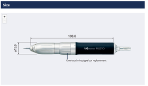 Pièce à main NAKANISHI PR-304 d'importation originale pour <span class=keywords><strong>Presto</strong></span>, qualité approuvée, durable et achat sans souci - Product Image 4