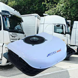 Tutta la macchina camion traversina sul tetto 24V 12V aria condizionata AC.161.128 RH68 R134a <span class=keywords><strong>Auto</strong></span> condizionatore di parcheggio per trattore furgoni RV - Product Image 1
