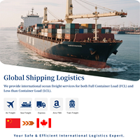 Agent d'expédition FBA au Canada, transitaire maritime LCL + Express via le transporteur DPS, livraison en 7 jours depuis la Chine
