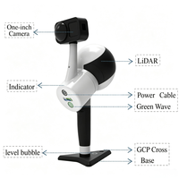 Escáner LiDAR LiGrip H300 SLAM PPK-SLAM RTK-SLAM OEM con Alcance de 300m, Nube de Puntos, Datos LiDAR 3D para Construcción, Minería, Silvicultura, Topografía de Carreteras