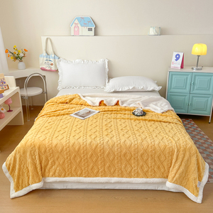 <span class=keywords><strong>Couverture</strong></span> en flanelle double couche, <span class=keywords><strong>couverture</strong></span> en polaire sherpa chaude, <span class=keywords><strong>couverture</strong></span> douce et confortable pour lit, canapé, textile de maison, toutes saisons, vente en gros - Product Image 3