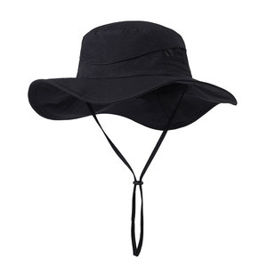 Chapeau d'été protection UV chapeau de pêcheur hommes alpinisme extérieur grand bord soleil plat bassin femmes chapeau de protection solaire - Product Image 1