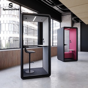 Cabinas Acústicas Modulares SpaceUnited, Cabinas de Reuniones Privadas y Cabinas Telefónicas para Oficina - Product Image 2